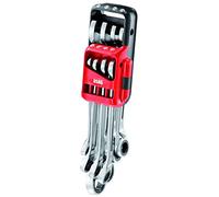 USAG U02856058 - 285 KA/DS8 - Set of 8 reversible ratchet combination wrenches with locking ring