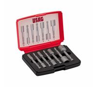Usag U06640015 Magnetic Inserts Socket Screws Hexagon 1/4" Attachment 7 Pieces