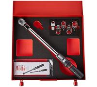 USAG U08112006 - 811 NF 200 - Assortment with torque wrench in sheet steel case (7 pcs.)