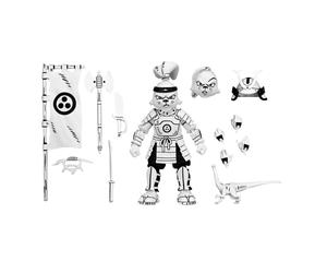 Usagi Chronicles (Black & White) TMNT Samurai Usagi 7" Action Figure