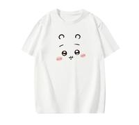 Usagi T-Shirt Cute Hachiware T-Shirt Chikawa Short Sleeve Loose Summer Tee