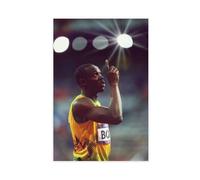 Usain-Bolt 016 Canvas Poster Bedroom Decor Landscape Office Room Decor Gift Unframe-style 12x18inch(30x45cm)