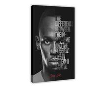 Usain-Bolt 018 Canvas Poster Bedroom Decor Landscape Office Room Decor Gift Frame-style 12x18inch(30x45cm)