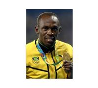 Usain-Bolt 04 Canvas Poster Wall Art Decor Print Picture Paintings for Living Room Bedroom Decoration Unframe-style 20x30inch(50x75cm)