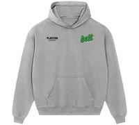 Usain Bolt Logo Men's Hoodie - Gray / 3XL