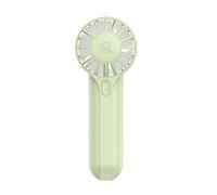Usams Portable 3-Speed Compact Rechargeable 1200mAh Mini Pocket Fan, Green