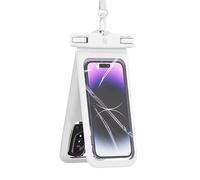 Usams Waterproof Smartphone Case 7” Double Pocket IP68, White