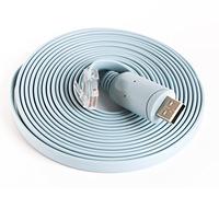 usangreen FTDI USB RS232 Serial COM port to RJ45 Male Console Cable Rollover Cable for Cisco Routers (12FT)