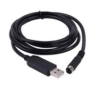 usangreen Interphone Radio Programming Cable FTDI USB RS232 9pin Cable for Kenwood Radio Station PG5G PG 5H Frequency Flash Cable (Application #1: Kenwood PG-5G PG-5H)