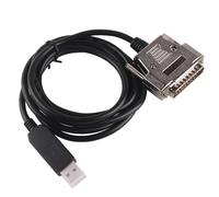 Usangreen USB to DB25 Male Programming Cable for Fanuc 15 16 18 21 Series RS232 Serial RS232 PC Connect Your Device CNC DNC Software Flow Control CNC-SW-25M