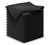 USANOOKS Microfiber Cleaning Cloth - 12Pcs (16x16 inch) - 1200 Washes, Ultra Absorbent Microfiber Towels for Cars Weave Grime & Liquid for Streak-Free Mirror Shine - Microfiber Cloth