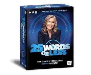 USAopoly | 25 Words or Less | Board Game | Ages 10+ | 4+ Players | 30+ Minutes Playing Time
