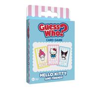 USAOPOLY Guess WHO? Card Game: Hello Kitty and Friends Featuring 20 Characters My Melody Kuromi Badtz-Maru and More Family Friendly Deduction Gam