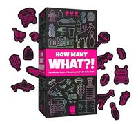 USAopoly | How Many What?! | Board Game | Ages 10+ | 3-8 Players | 20+ Minutes Playing Time