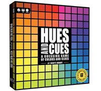 USAopoly | Hues and Cues | The Ultimate Colour Connection Board Game | 480 Different Shades | For Large Groups & Games Nights | Fast-Paced Guessing Fun for Ages 8+ | 3-10 Players