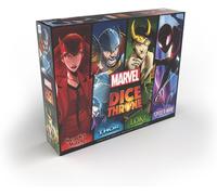 USAopoly Marvel Dice Throne - 4-Hero Box (Scarlet Witch, Thor, Loki, Spider-Man