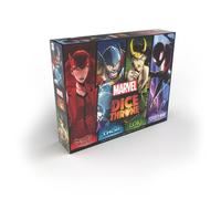 USAopoly Marvel Dice Throne - 4-Hero Box Scarlet Witch, Thor, Loki, Spider-Man