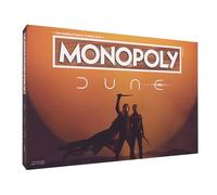 Usaopoly Monopoly: Dune | Play as The Ducal Ring, Crysknife, Gom Jabbar & More |Officially Licensed Collectible Game Based on The Movie Dune