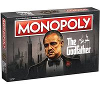 USAopoly Monopoly: The Godfather 50th Anniversary Board Game (2-6 Players, Ages 18+)