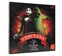 USAopoly | Nightmare Before Christmas: Jack vs Oogie Boogie Checkers | Checkers | Ages 6 Plus | 2 Players | 30 Minutes Playing Time
