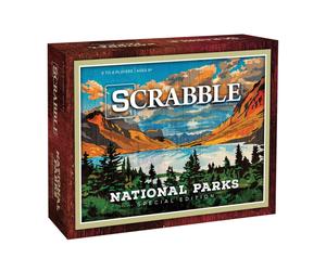 USAOPOLY Scrabble: National Parks | Ages 8+ | 2-4 Players | 1 Set Brown