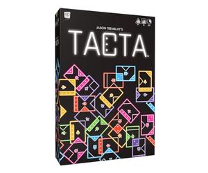 USAopoly | Tacta Multilingual | Card Game Multilingual Strategic Shape Matching Ever Growing Board | 2 To 8 Players | 20+ Minutes