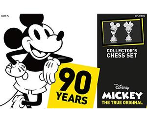 USAopoly USOCH004014 Disney Mouse Mickey The True Original Chess Set, Multicoloured