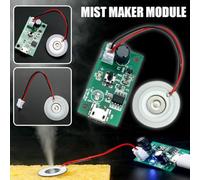 USB 110kHz Mist Maker Module | Ceramic Nebulizer | 5V/300mA Low-Power Fogger For DIY Humidifiers & Aromatherapy Diffusers