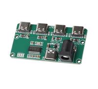 USB 2.0 1 to 4 Hub Adapter Module 480Mbps Transmission Speed Overcurrent Protective Type C LED Plug Play Laptop USB Splitter