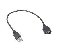 USB 2.0 Extension Cable a Male to a Female 30cm Fast Speed Data Transfer & Charging for Laptop Printer Cameras USB a Male to a Female Data Wire