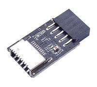 USB 2.0 Front Panel Header Adapter 9pin To C Internal Motherboard Header Converter