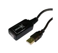 USB 2.0 Hi Speed Repeater Extension Cable Lead 15m