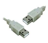 USB 2.0 HQ Shielded Cable Lead A Plug to A Plug 2m