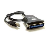 USB 2.0 Male Plug to Parallel IEEE 1284 Printer Adapter Cable 1m [1 metres]