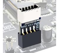 USB 2.0 Motherboard Adapter Male To Female 9-Pin Header Converter Connector