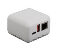 USB 2.0 Network Print Server, 5V LAN Print Share Server Adapter, Print Server for Android iOS, USB Printers, Linux 3.4 100?240V (US Plug 100?240V)