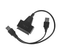 Usb 2.0 to 7+15pin Hard Disk Cable for 2.5-inch Hdd and Solid State Drives, Professional Design, Durable Construction, Reliable Performance, Home and Office Use, Daily Maintenance, Practical Solution