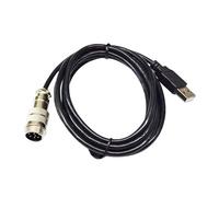 USB 2.0 TO 9 DIN MALE ADAPTER CONNECTION DIN-USB CABLE FORTH8A GEAR TSSH TSSH+ MOD+ HANDBRAKE PC CONTROLLER KABLE(1.8m)