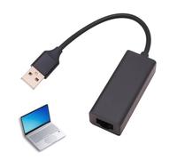 USB 2.0 to RJ45 Wired Network Card - 1PCS 100Mbps Ethernet Adapter for Windows, Mac, and Android - Plug and Play, High-Speed Compatibility for Laptops, Desktops, and Tablets
