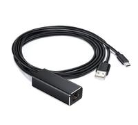 USB 2.0+USB 5pin To Ethernet Adapter USB 2.0 To Networking Adapter 100Mbps RJ45 Internet Adapter For TVs Stick