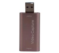 USB 2.0 Video Capture Card, HD Video Acquisition Card for Android macOS, 4K Input 3840x2160@30Hz, 1080p Output, YUV JPEG Support, AWG26 Cable Compatible up to 15m