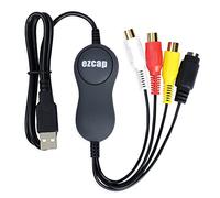 USB 2.0 Video Capture Card, VHS/VCR to Digital Converter, Digitize Analog Video for Mac or Windows, Easy VHS/VCR/TV to DVD