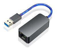 USB 2.5G Ethernet Adapter, XRR USB 3.0 to RJ45 LAN Network Adapter, Network Adapter RTL8156B for Mac OS 10.8-10.15, Windows, Linux Backward Compatible with 2500/1000/100Mbps Ideal for Gaming