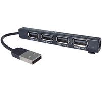 USB 2 HUB 4 Port Bus Powered | HUBS USB Computer Products, 1 X Qty - 25-0054