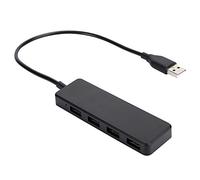 USB 3.0 4 - Port Hub, High - Speed Data Expansion Hub, 5Gbps Ultra - Thin Portable Laptop USB Splitter with Blue Light Indicator for PC Laptop One