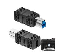 USB 3.0 Adapter | USB to B 3.0 Data Extension Adapter | High Speed Data Transfer for Computer, Laptop and Scanner
