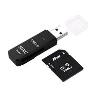 USB 3.0 Card Reader Multifunctional Portable Plug-N-Play Read Reader TF
