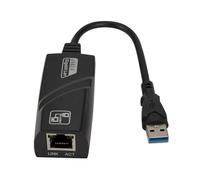 USB 3.0 Ethernet Adapter - Gigabit Network Card, High Speed Data Access, Compact Structure, Wide Compatibility | Secure Network Connection with Laptops, Streaming Sessions, Virtual K