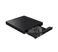 USB 3.0 External CD/DVD Optical Drive Player DVD Burner With Ports Card Reader For PC Laptop Space Saving