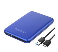 USB 3.0 External Hard Drive 500GB 1TB 2TB Storage Device 7200RPM Mobile Hard Drive 2.5 Inch Blue Size : 2TB